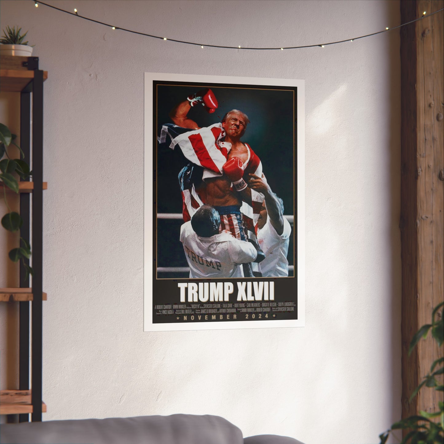 Trump XLVII Fight Poster